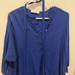 Roseanna Blue Striped Mini Dress, gently worn